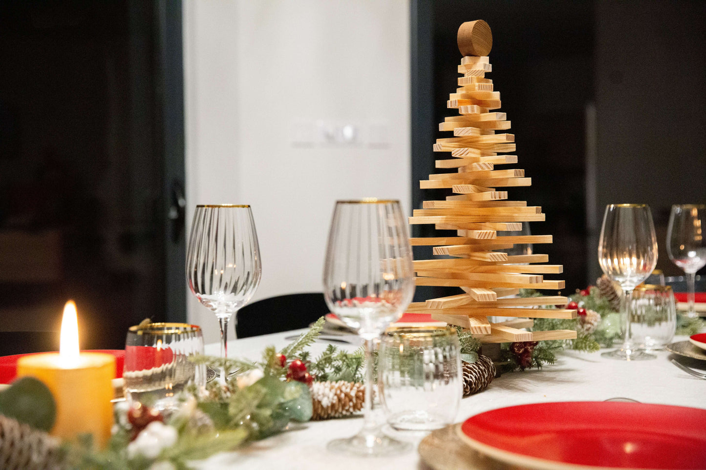 Sapin de Noël en bois 45 cm - Sapinou Mini